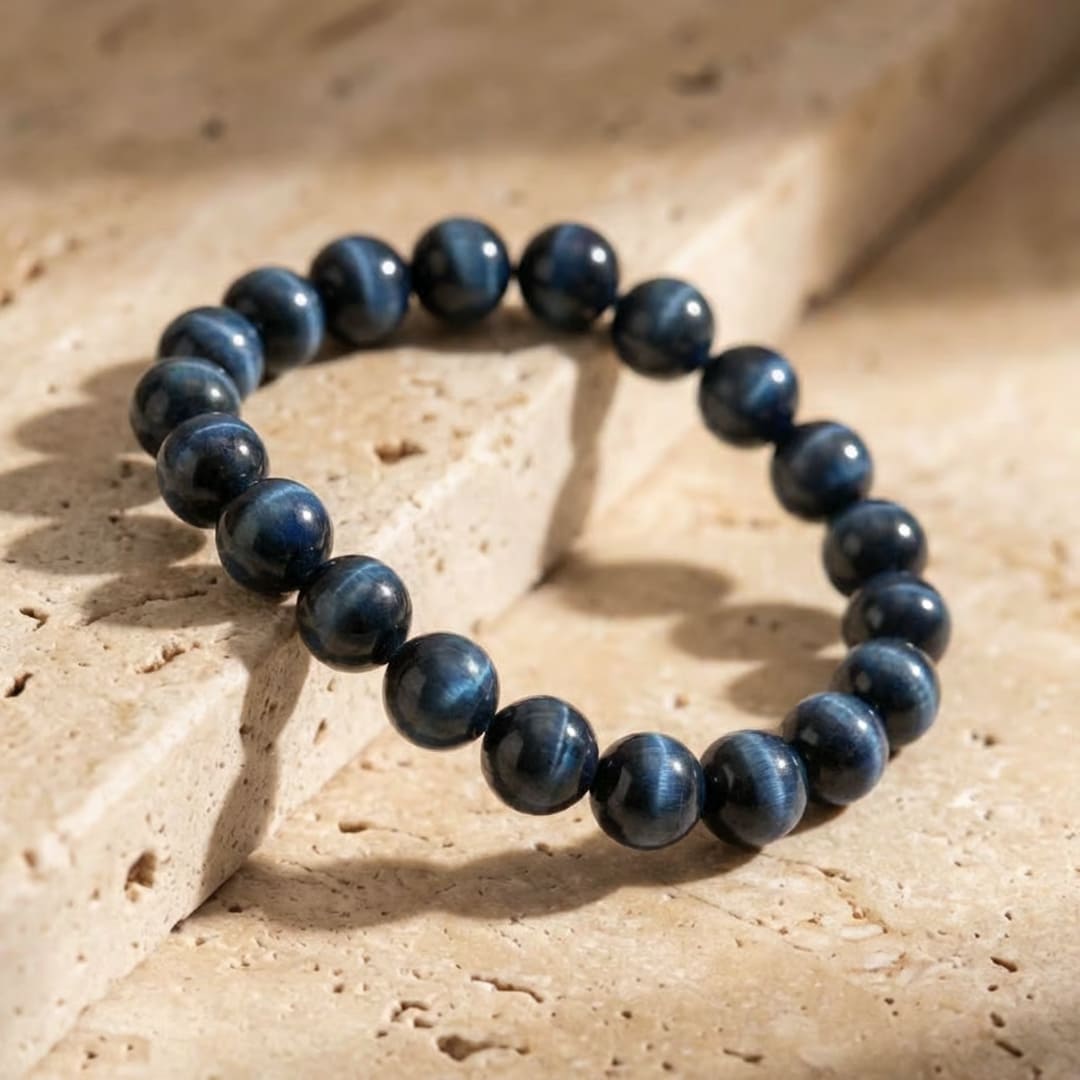 "Guardian Angel" Bracelet in Hawk Eye