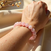 Bracelet "Amour Inconditionnel" en Quartz Rose 4