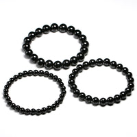 Bracelet "Rempart" en tourmaline noire 4