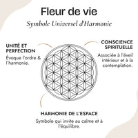 Verstellbarer „Blume des Lebens“-Ring 8