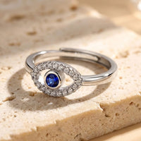 Bague réglable "Evil Eye" 3