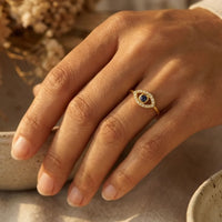 Bague réglable "Evil Eye" 4