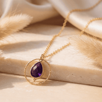 "Circle of Serenity" Amethyst Necklace 4