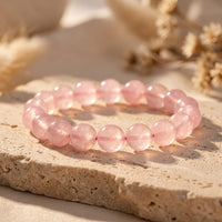 "Unconditional Love" Armband aus Rosenquarz 1