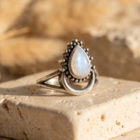 Bague « Intuitive Moon » en Pierre de Lune 5