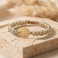 Bracelet tissé "12 Constellations" en pierres naturelles 5