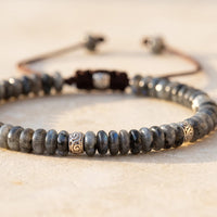 Bracelet "Force Intérieure" en Larvikite 3