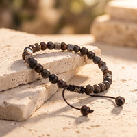 "Innere Stabilität" Jaspis Armband 3