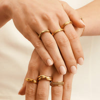 gold spinning bamboo ring 4