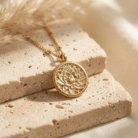 Collier fleur de lotus « Bloom » 3