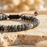Bracelet "Force Intérieure" en Larvikite 5