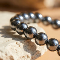 Bracelet "Symbole d'Ancrage" en Hématite 3