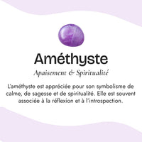 Bracelet "Harmonie & Protection" en Shungite, Quartz fumé, Améthyste et Grenat 6