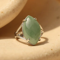 Bague Ajustable "Vision" en Pierre Naturelle 4
