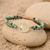 "Eternal Life" Bracelet in African Turquoise 1