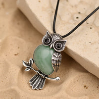 Collier « Esprit Hibou » – Pierre Naturelle au Choix 5