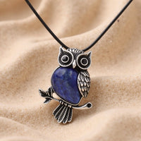 Collier « Esprit Hibou » – Pierre Naturelle au Choix 6