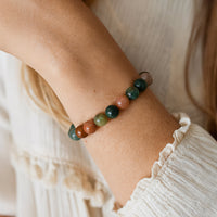 Armband "Innere Ruhe" aus indischem Achat 2