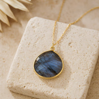 Pendentif "Protection Symbolique" en Labradorite 3