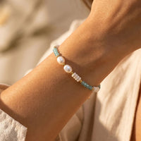Bracelet « Océan apaisant » et perles d'eau douce 2