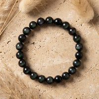 "Guardian Eye" Bracelet in Celestial Eye Obsidian 3