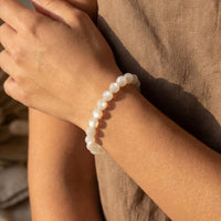 Bracelet "Sensibilité Féminine" en Pierre de Lune 2