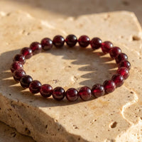 Armband "Lebenskraft" aus Almandin-Granat 1