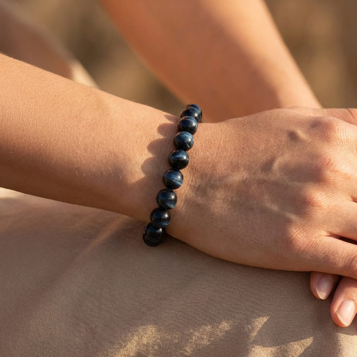 "Guardian Angel" Bracelet in Hawk Eye