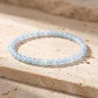 Armband aus 4mm feinen Steinperlen 9