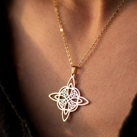 "Eternal Protection" Pendant in Witch's Knot 2