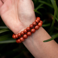 Bracelet "Endurance" en jaspe rouge 2