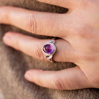 "Calm" Ring in Amethyst 2