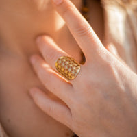 Bague réglable « Fleur de Vie » 2