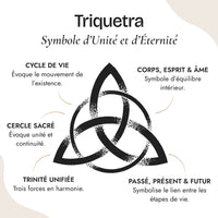 „Triquetra“-Anhänger aus Edelstahl 7