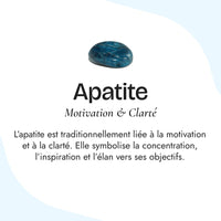 Armband "Innere Klarheit" aus Apatit 5