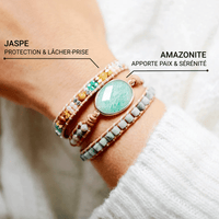 Bracelet Wrap "Softness of Amazonite" 5