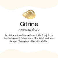 Bracelet "Symboles de Chance" en Jade, Citrine et Hématite 5