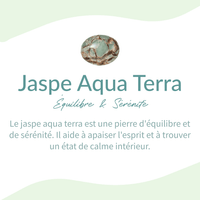 Mala-Kette 108 Perlen aus Aqua-Terra-Jaspis, Amazonit & Rosenquarz 6