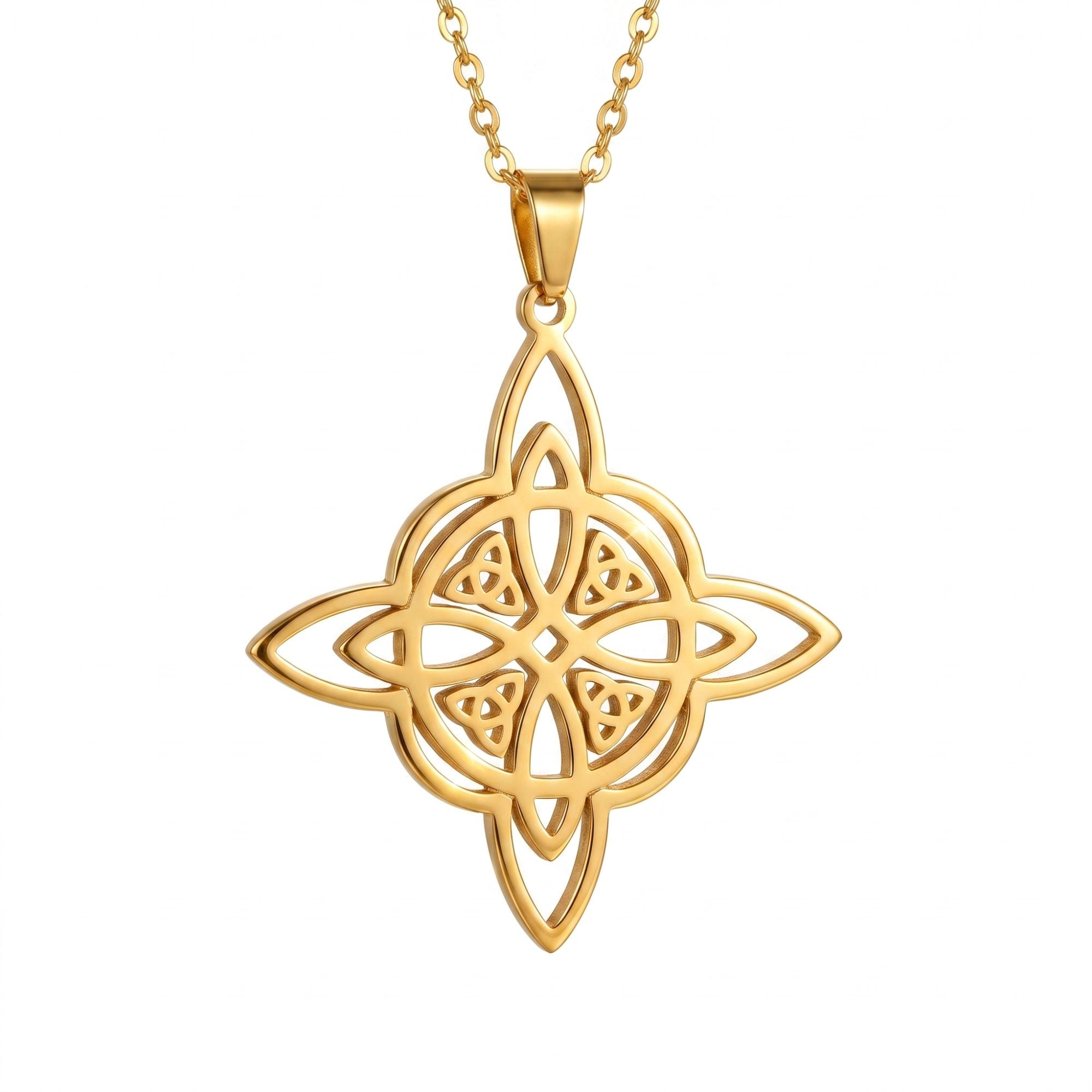 "Everlasting Protection" Pendant in Witch's Knot