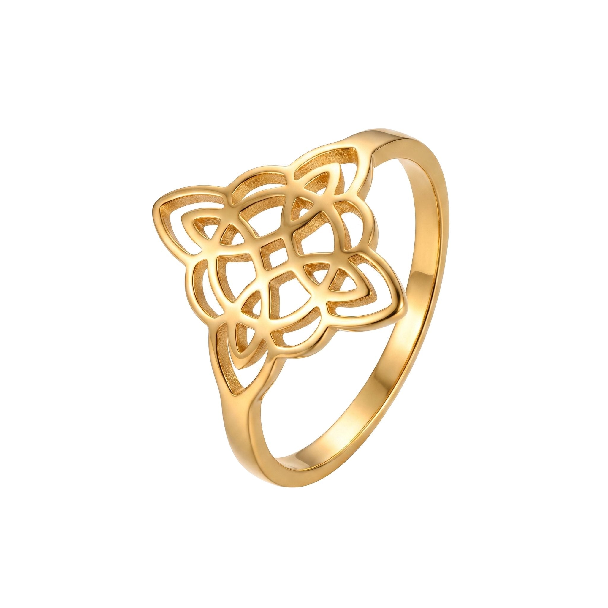 Adjustable Ring "Symbol of Protection" - Witch's Knot