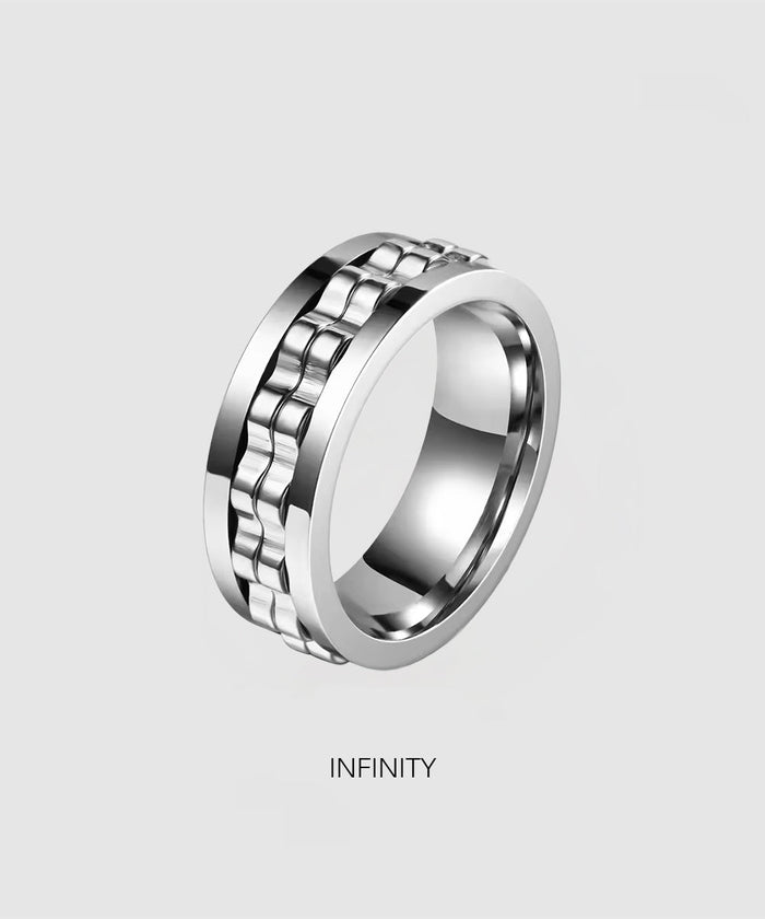 Bague Infinity Calm — Homme
