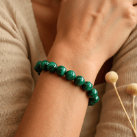 Bracelet « Renouveau » en malachite 2