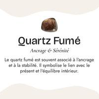 Bracelet "Énergie Solaire" en Quartz Fumé, Œil de Tigre & Quartz Rutile Doré 4